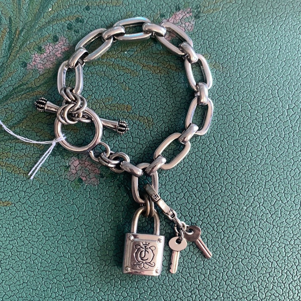 Lock and key charm bracelet by Juicy Couture